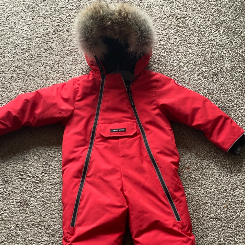 Canada goose baby lamb coat